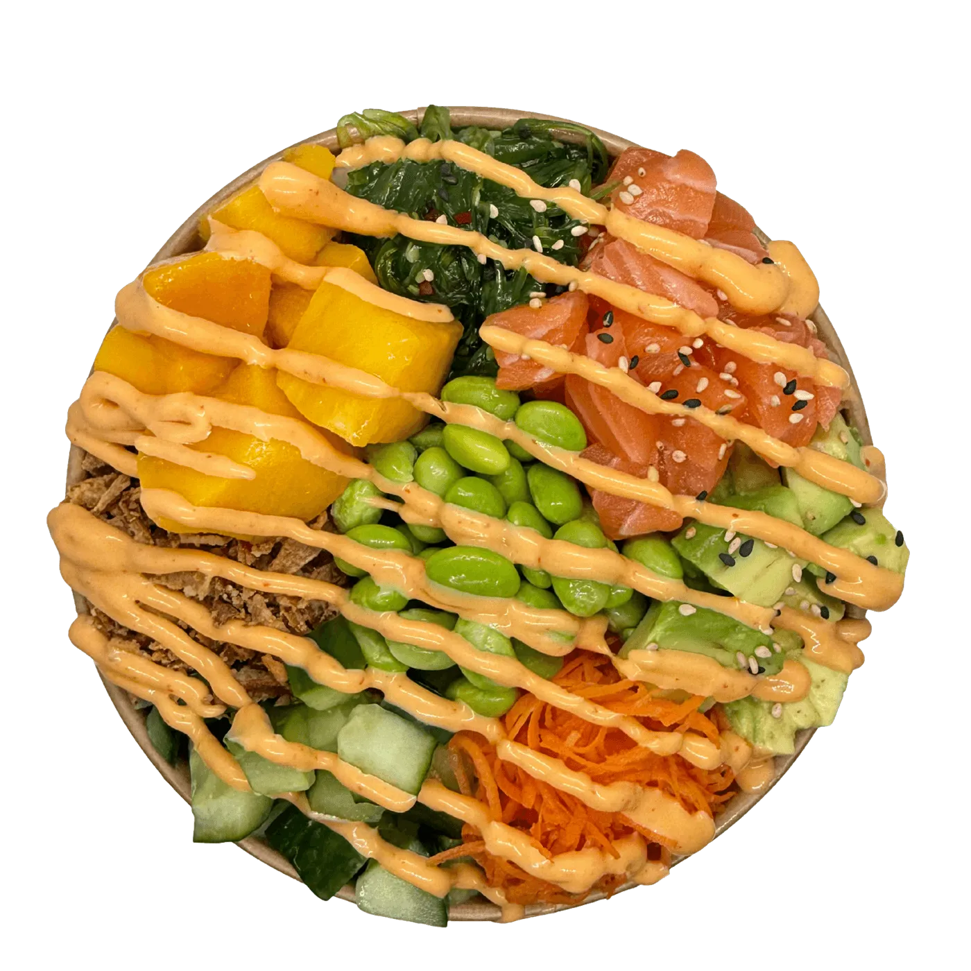 Pokebowl Zalm Spicy Mayo — bekijk de verpakking