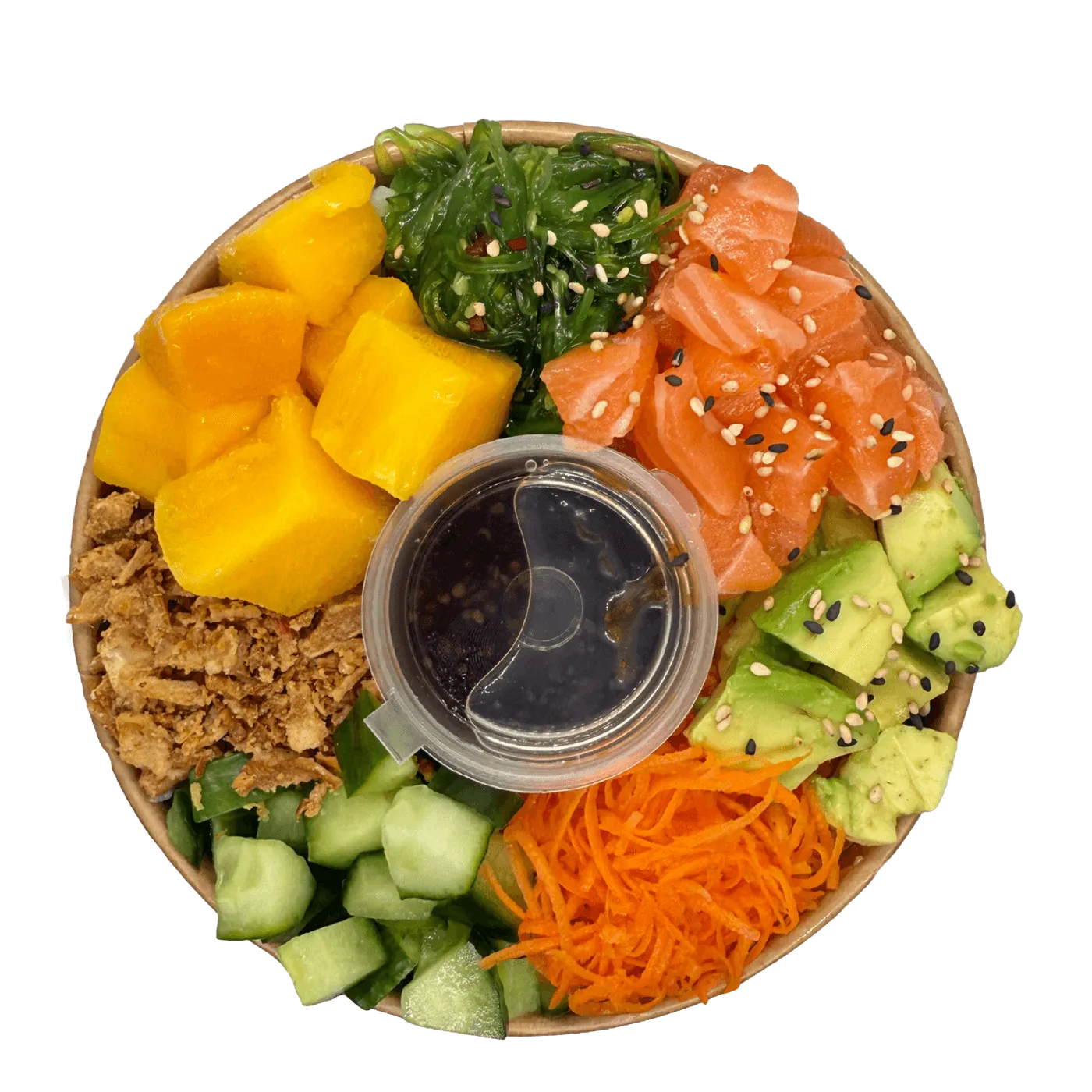 Pokebowl Zalm — bekijk de verpakking